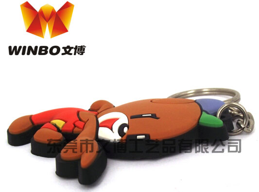 軟膠鑰匙扣定制，必備裝飾扣