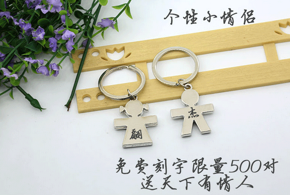 老客人劉總在下單12萬(wàn)個(gè)情侶鑰匙扣